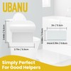 UBANU Self Adhesive Toilet Lid Cover Lifter, Avoid Touching Sticky