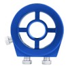 Blue Aluminum Universal Oil Filter Temperature Cooler Gauge Sandwich Plate