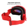 Adult Ski Goggles Double Layer Anti Fog Large Field Cylindrical