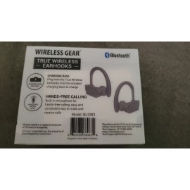 WirelessGear wireless gear bluetooth earhook earphones