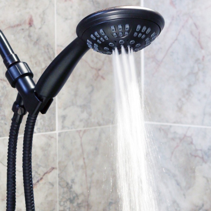 6 Function Luxury Handheld Shower Head - Adjustable High Pressure