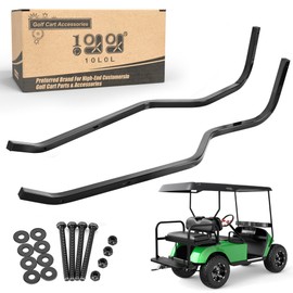 10L0L Heavy Duty Golf Cart Rear Strut Support Brackets for EZGO TXT Long Roof (Fits 88 Inch Long Top Models Only), Durable Rear Strut Brace & Long-Lasting Performance