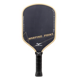 Warping Point Aether Hybrid Kevlar Pickleball Paddle, 16mm Core with 10mm Cells for Extra Rebounce, Thermoformed Seamless Build for Stability, Textured Carbon Surface for Spin & Control