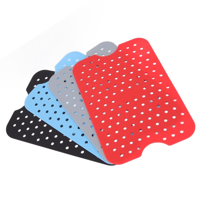4Pcs Reusable Silicone Air Fryer Liners High Heat Resistance Food