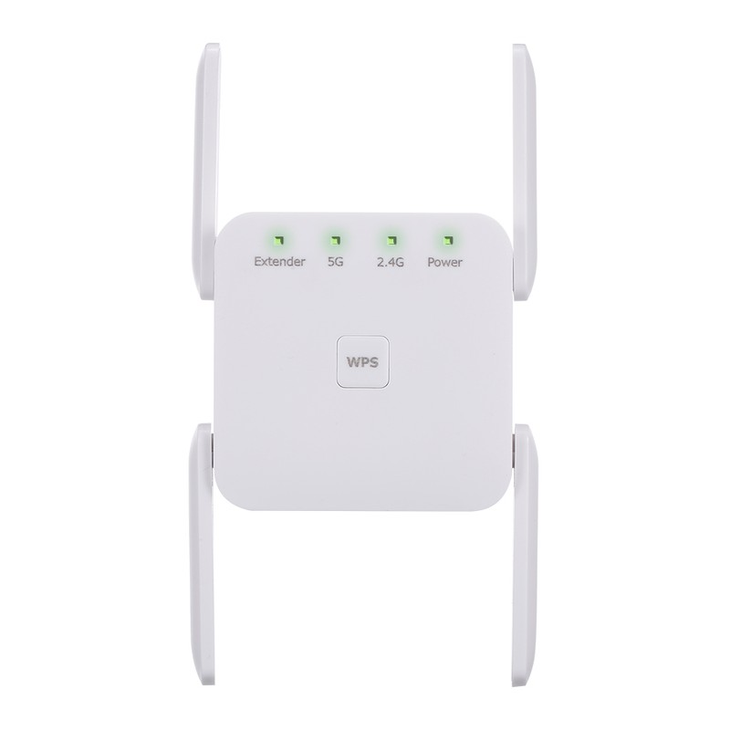 1200Mbps 2.4G 5G Dual Frequency WiFi Repeater WiFi Extender Wireless