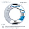 Electraline Coaxial Antenna Cable 15 m White