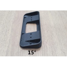 Wyze Video Doorbell v2 Wedge  WVDWDV2 Angle Mount Bracket Holder UV Resistance - Black, 15°