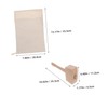 Generic 2Pcs Reusable Ice Crushing Bag Wood Mallet Portable Ice