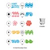 Ateco 14-Piece Cake Decorating Set,Silver