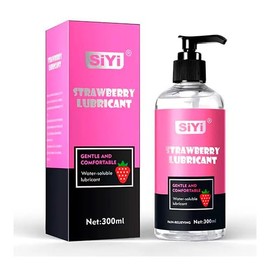 SIYI Lubricante Intimo Neutro Con Sabor a Fresa - Lubricante Intimo Frmula Base Agua - Lubricante Para Piel Sensible - Viscosidad Alta Ideal Para...  