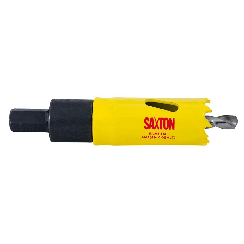 Saxton HSS Hole Saw Cutter M42 Bi-Metal 8% Cobalt Heavy