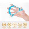 2pcs Silicone Finger Exerciser Improve Finger Dexterity High Flexibility Hand