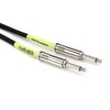 Ernie Ball - Cable para instrumentos, recto/recto, 6,1 m, color