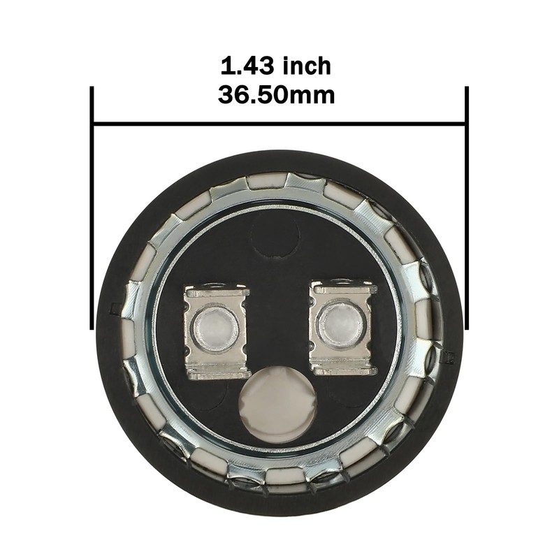 VEXUNGA 340-408 uF MFD 110-125 VAC 50/60 Hz Round Motor
