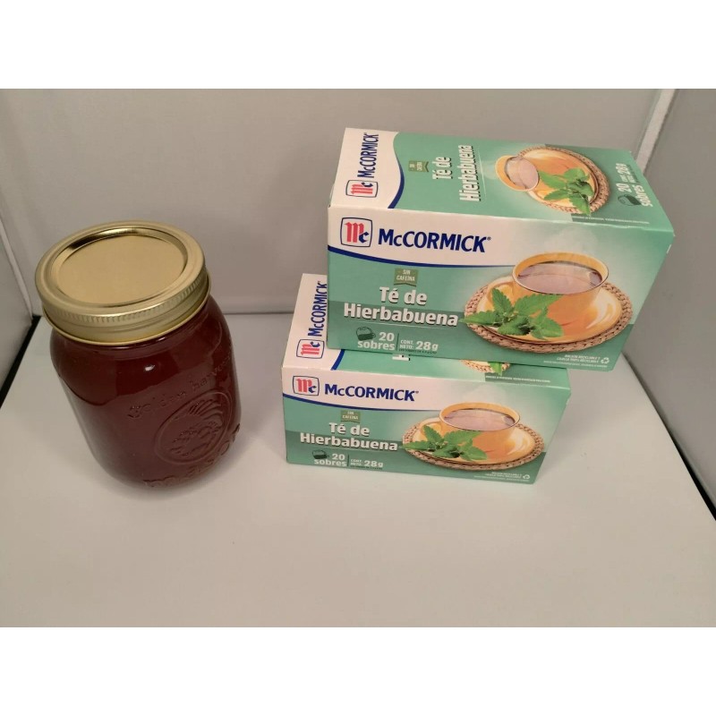 McCormick 2 cajas de te de hierba buena con 20