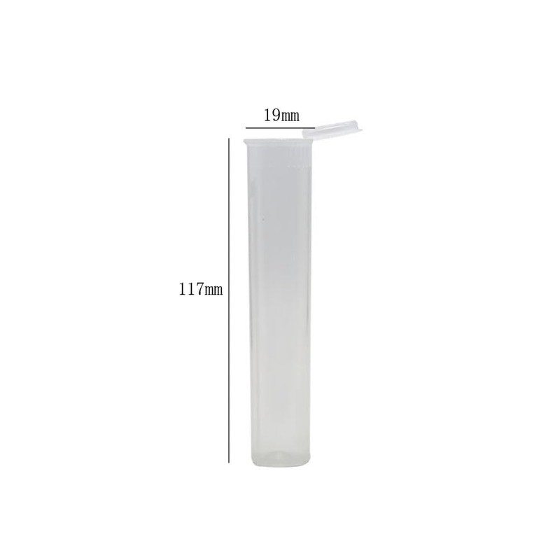 10 Pieces Cigar Tube Cigar Case Plastic Cigar Storage Tube