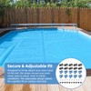 Pool Solar Cover Reel Straps, Pool Reel Tube & Blanket