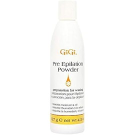 Gigi Pre-Epilation Dusting Powder- For Pre-Waxing/Hair Removal 4.5oz