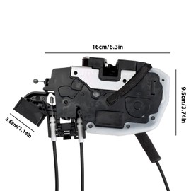 Door Lock Actuator Front Left Driver Side Compatible with for Infiniti Q50 2014-2020 Door Latch Assembly Replacement for 80501-4HB0A 805014HB0A