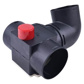 ZTUOAUMA 75mm 3" Diesel Heater Air Vent Duct Connector 5-Gear T-Piece Adjustable Valve Flap Elbow Air Pipe Outlet Connector Compatible with Eberspacher Webasto Auxiliary Parking Heater 2KW 3KW 5KW 8KW