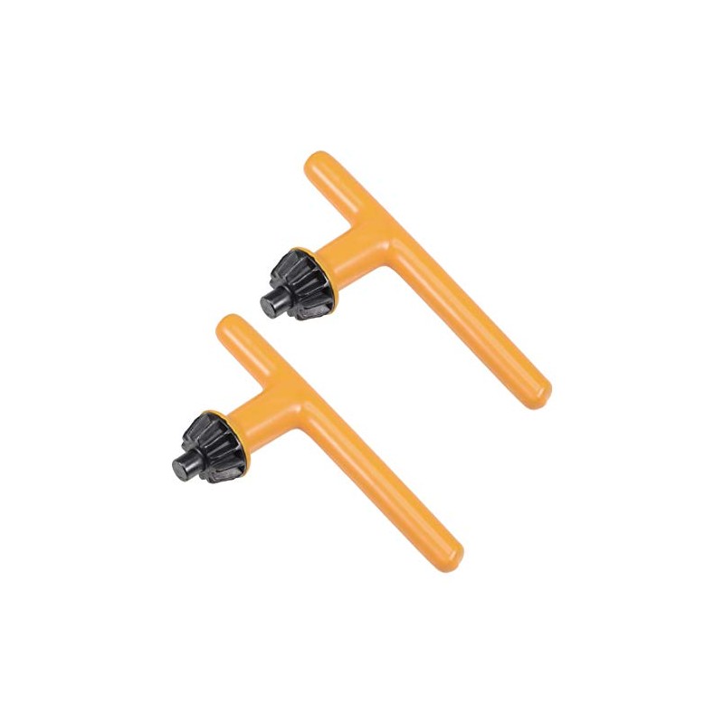 sourcing map Chuck Key 6mm Pilot 12 Teeth for 1.5-13mm