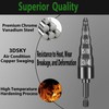 2Pcs Swaging Tool HVAC, 5 in 1 Copper Tube Flaring
