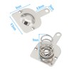 FOCMKEAS 20PCS AAA/Single-S-Tail Stainless Steel Metal Battery Spring Positive and