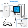 Digital Thermostat Socket with Sensor Temperature Controller 230 V Socket