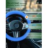 LRITER Car Steering Wheel Cover, Non-Slip Silicone Material, Multiple Color