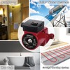 TOPWAY 3/4" NPT 110V Hot Water 3-Speed Circulation Recirculating Pump
