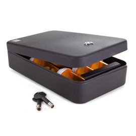 Medication Drawer Safe (Key Lock, 11-3/4" L x 7" W x 2-7/8" H)
