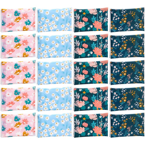 PerKoop 100 Pack Pocket Tissues Travel Slim Packs Small Facial