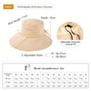 Comhats Women Wide Brim Sun Hat UPF 50 UV Sun