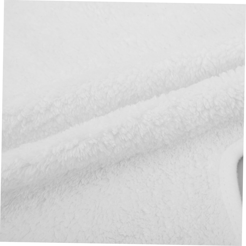 Healeved 4pcs Shaped Facial Towels Coral Fleece for Skincare Cleansing