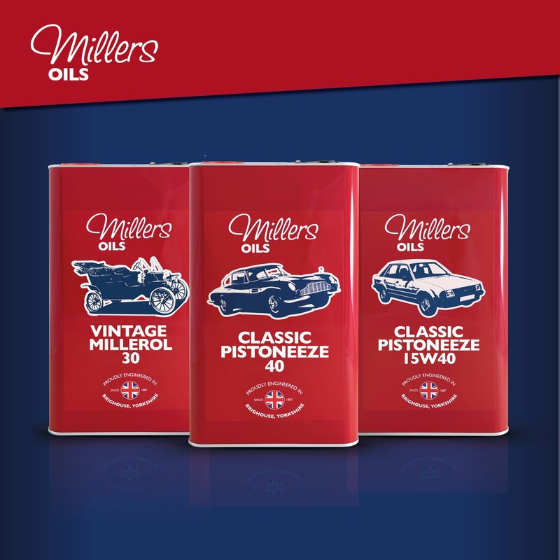 Classic Pistoneeze P50 Low Detergent SAE 50 Motor Oil, 5