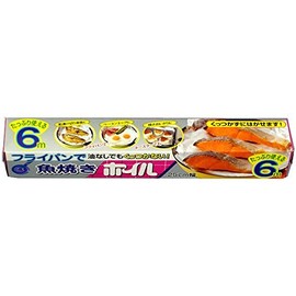 [Bulk Purchase] Fishyaki Foil 9.8 x 13.6 ft (25 x 6 m) x 2 Packs