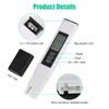 Tds Meter Water Testing Kits For Drinking Water 3-In-1 Water