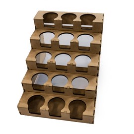 GameCraft Miniatures Paint Rack - 34mm Half for GW and Citadel Pots