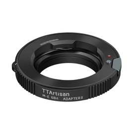 TTArtisan Mount Adapter M-E 6bit II (Laica M Mount Lens to Sony E Mount Converter) 6bit Cord Compatible with Designer Optics