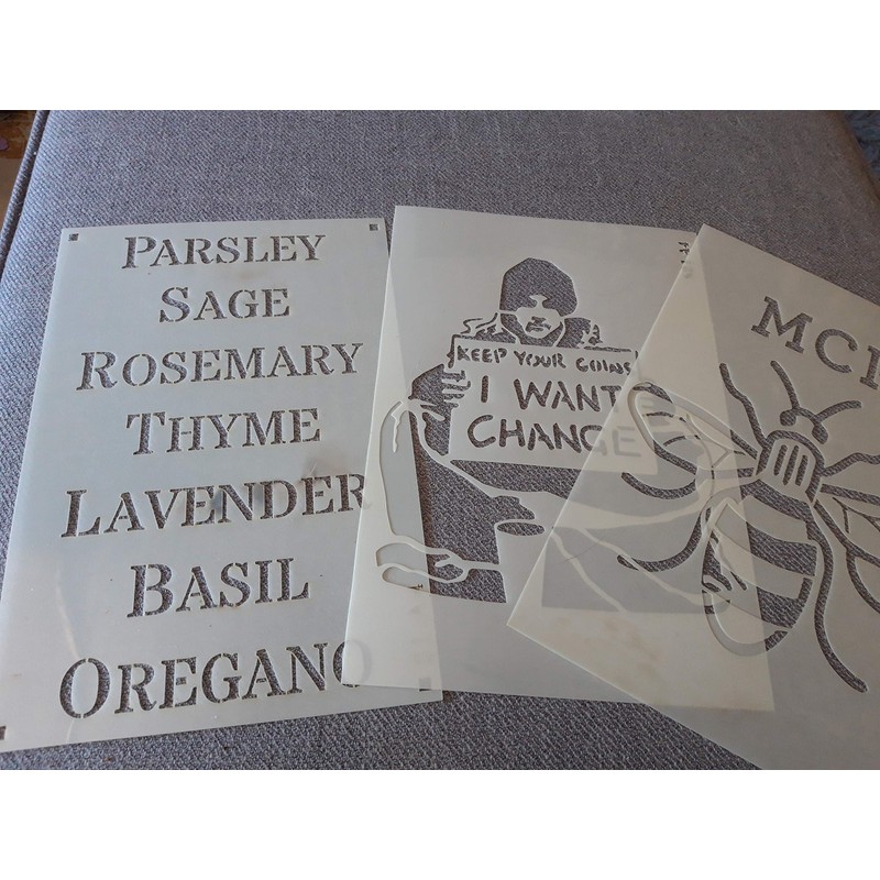 Palm Trees A4 190 Micron Mylar Stencil