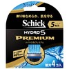 Schick 5-Blade Hydro 5 Premium Replacement Blade 4 Piece Male