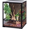 Reptile Glass Terrarium, 18" x 18" x 24" Front Opening