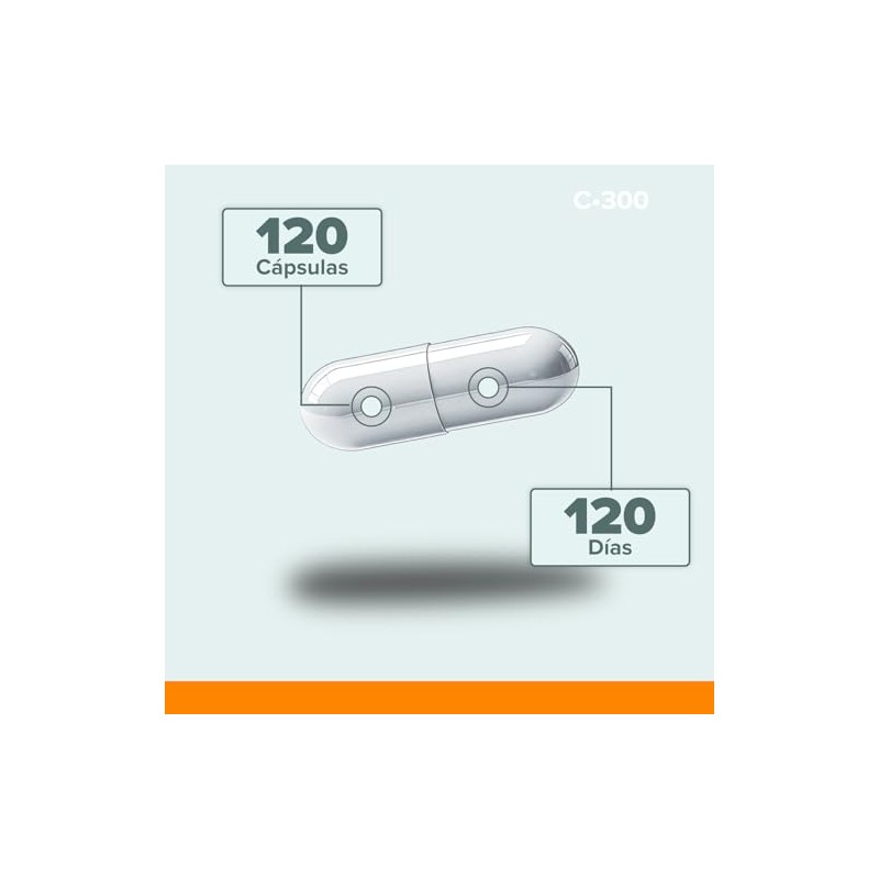 5H8 Nutrition C300 Vitamina C Suplemento Alimenticio Contiene Ctricos Fortalecimiento