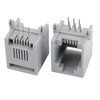 sourcing map RJ12 6P6C Female PCB Mounting Modular Jack Adapter