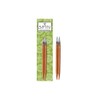 ChiaoGoo CG2504-09 Knitting Needle with Interchangeable Tip, Bamboo, Brown, One