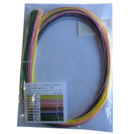 Mizuhiki Japanese Traditional Colors [Four Seasons] Spring Colors Selected 10 Color Set