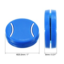 PATIKIL Tennis Racket Dampeners, 20 Pcs Soft Silicone Cute Tennis Racquet Vibration Dampeners for Tennis Gift, Blue