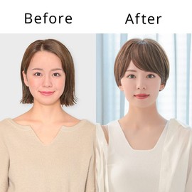 AQUADOLL rm001BRN Wig, Medical Hat, Short, Room Wig, Full Wig, Women's, One Size Fits Most, BRN