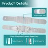 King Mills Plus Size Back Brace for Lower Back Pain,