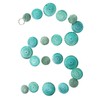 Boltze Capiz Garland Gus Blue Turquoise Green, 1 Piece 2-Way